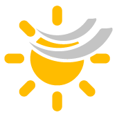 vereinzelte Schleierwolken