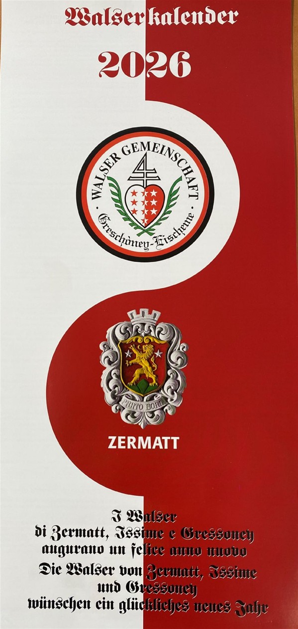 Calendario Walser 2026