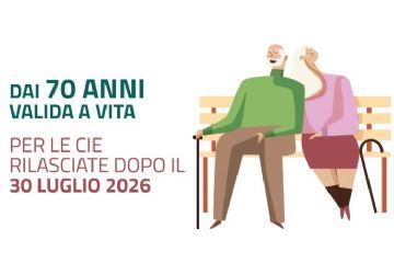 CIE senza scadenza per gli over 70
